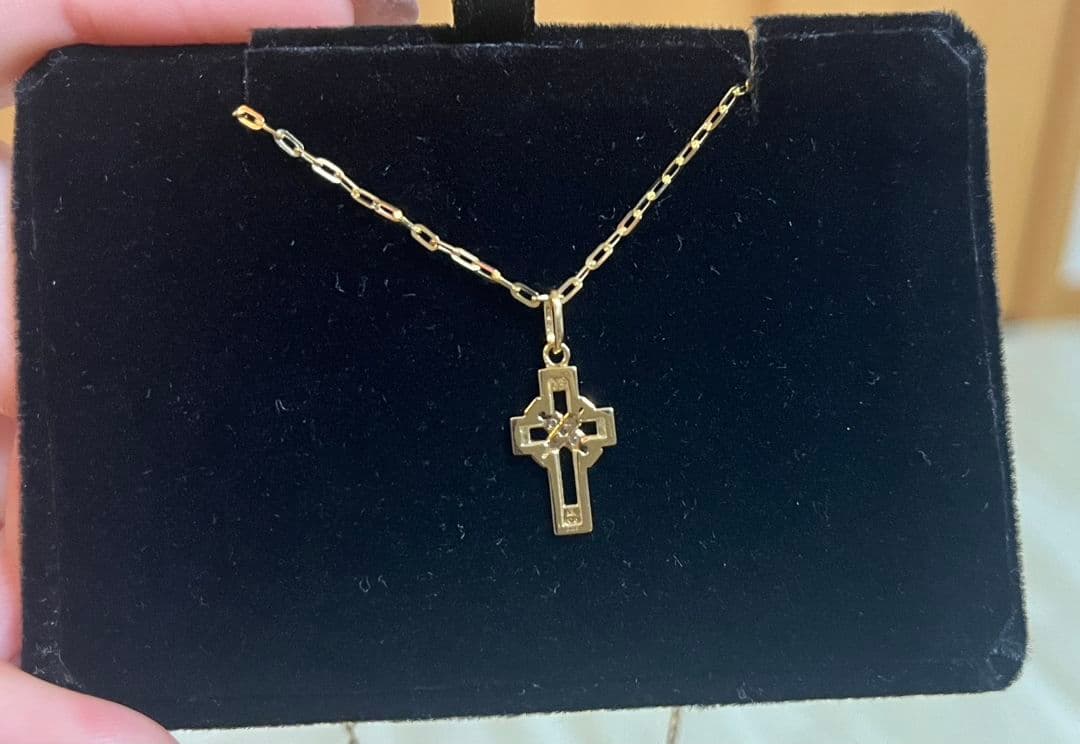 18金ネックレス　45センチ　VALUABLE