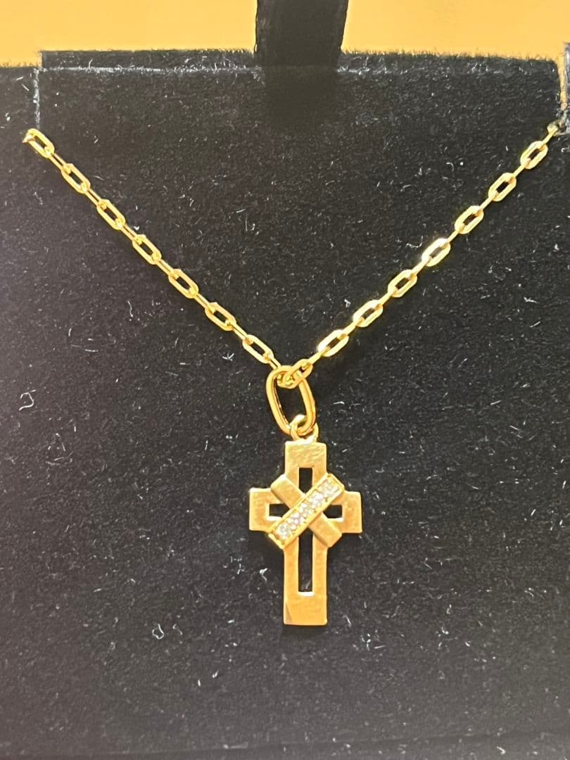 18金ネックレス　45センチ　VALUABLE