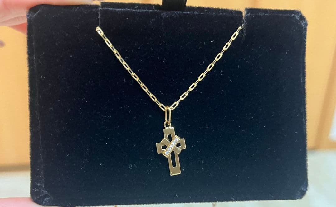 18金ネックレス　45センチ　VALUABLE