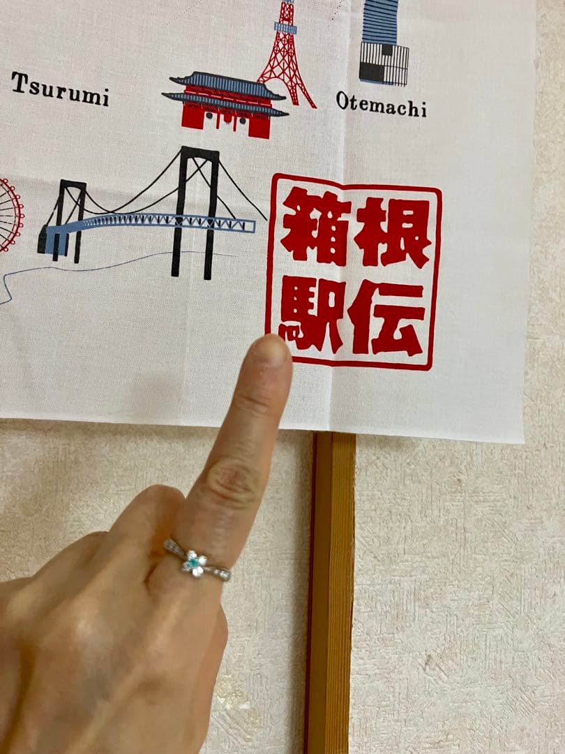 Y*U様 pt900＊パライバトルマリン＆ダイヤのフラワーデザインリングてす