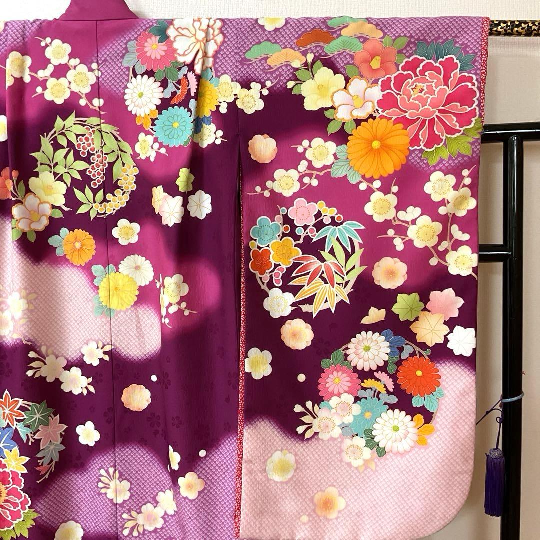 きょんちゃんNo.109 七五三　7歳 着物フルセット　　乙葉