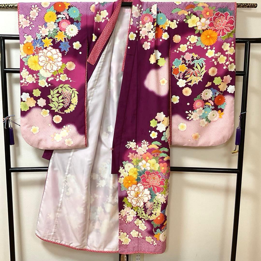 きょんちゃんNo.109 七五三　7歳 着物フルセット　　乙葉