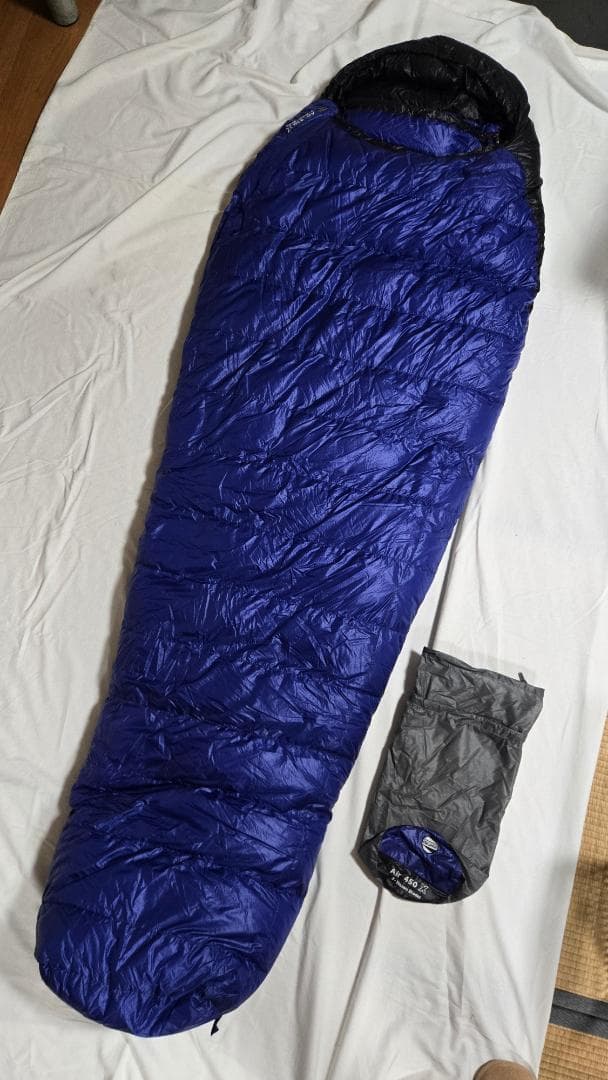 ISUKA Air 450x イスカ　エア450X　シュラフ　寝袋