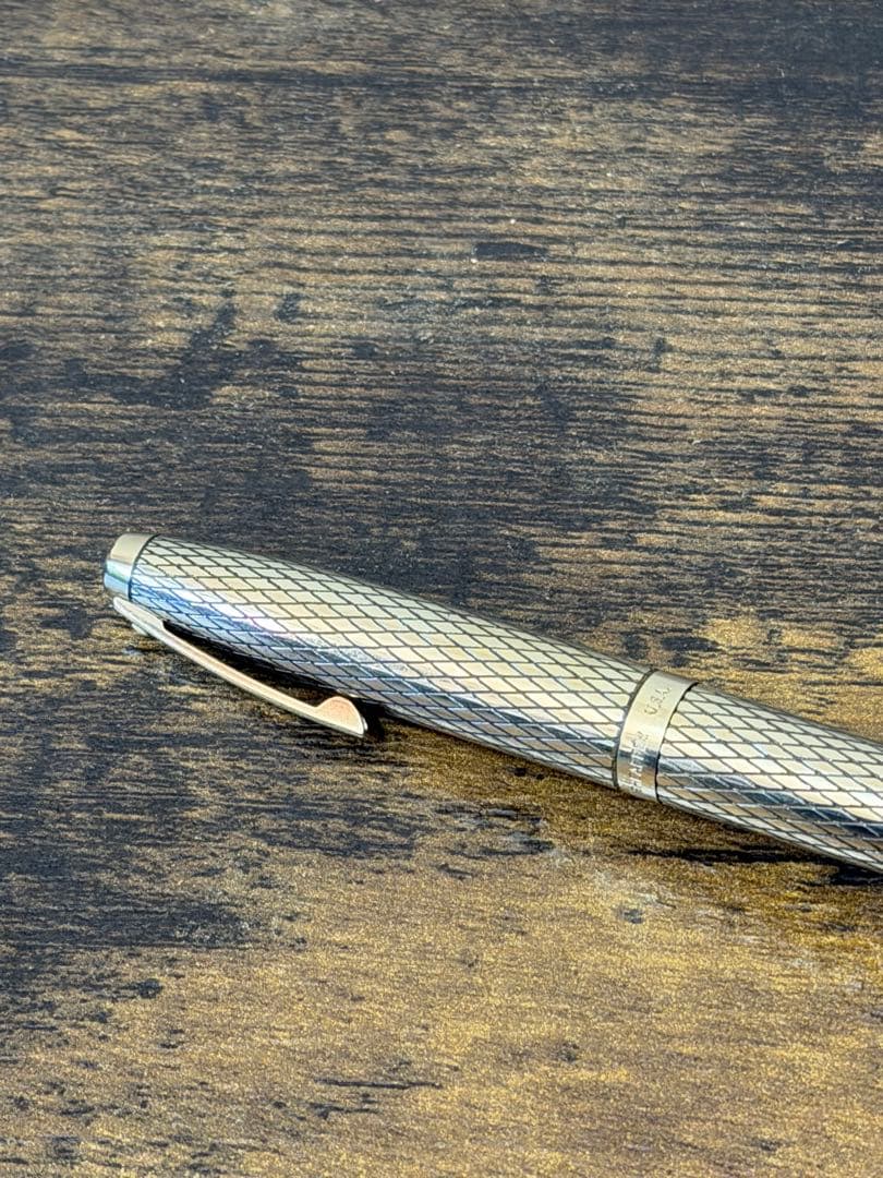 筆記確認&洗浄済　14金張　シェーファー インペリアル 万年筆 14金ゴールド