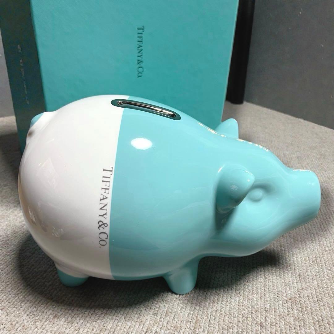 AK❤️廃盤品/未使用品❤️TIFFANY&Co. ピギーバンク 貯金箱