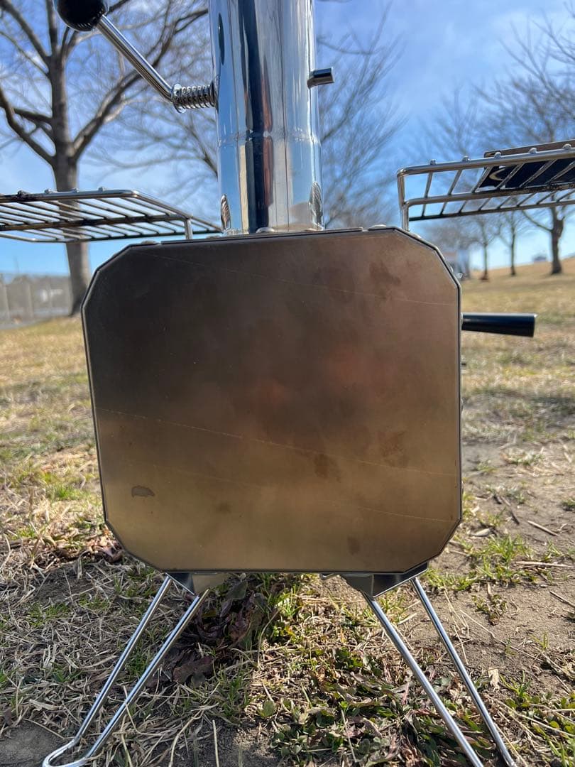 ポータブル薪ストーブ ステンレス製