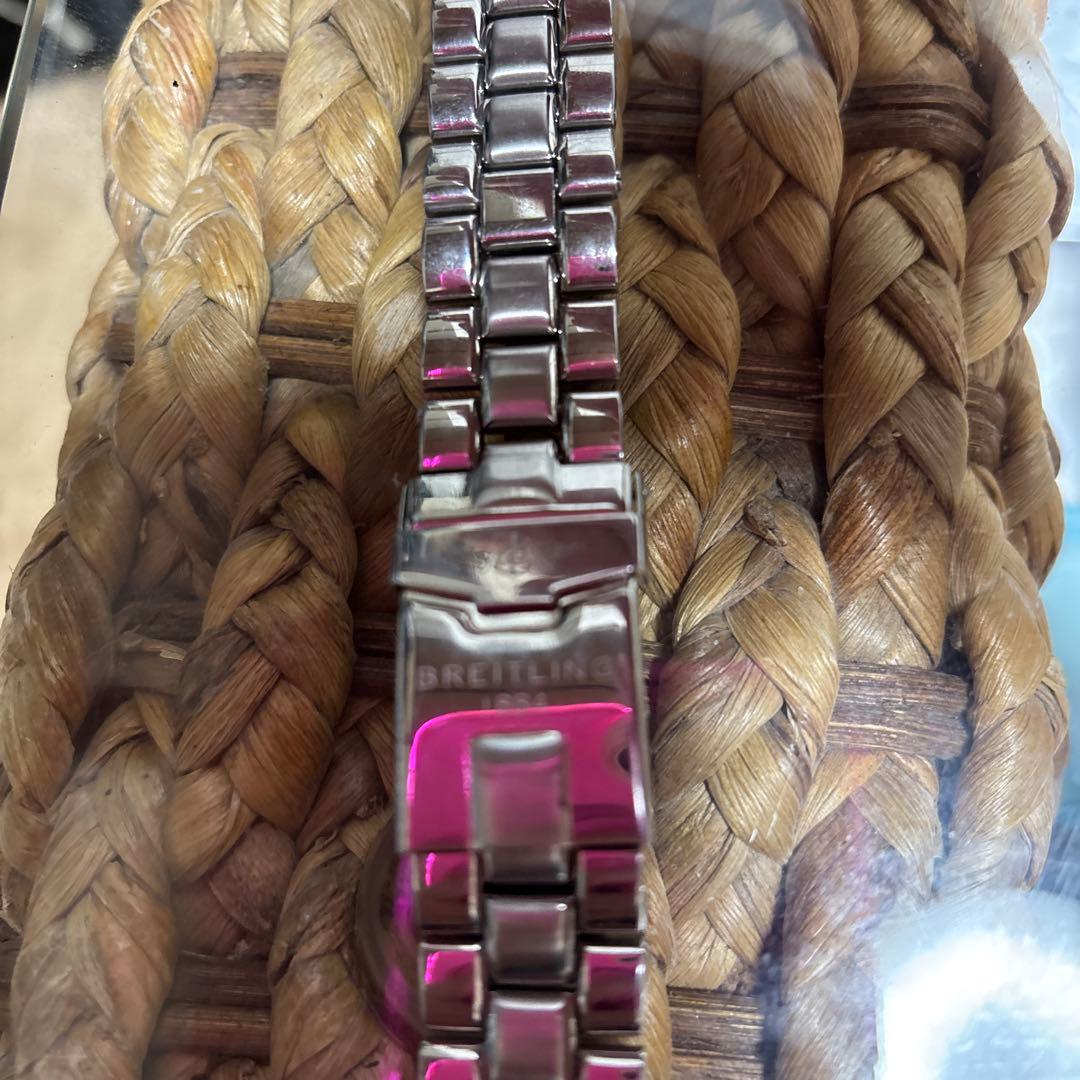 Breitling ステンレススチール 金属ベルト