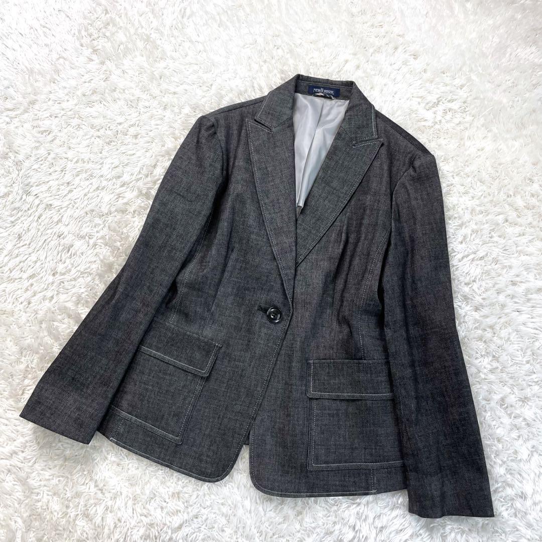 美品✨ ニューヨーカー パンツ スーツ セットアップ ストレッチ