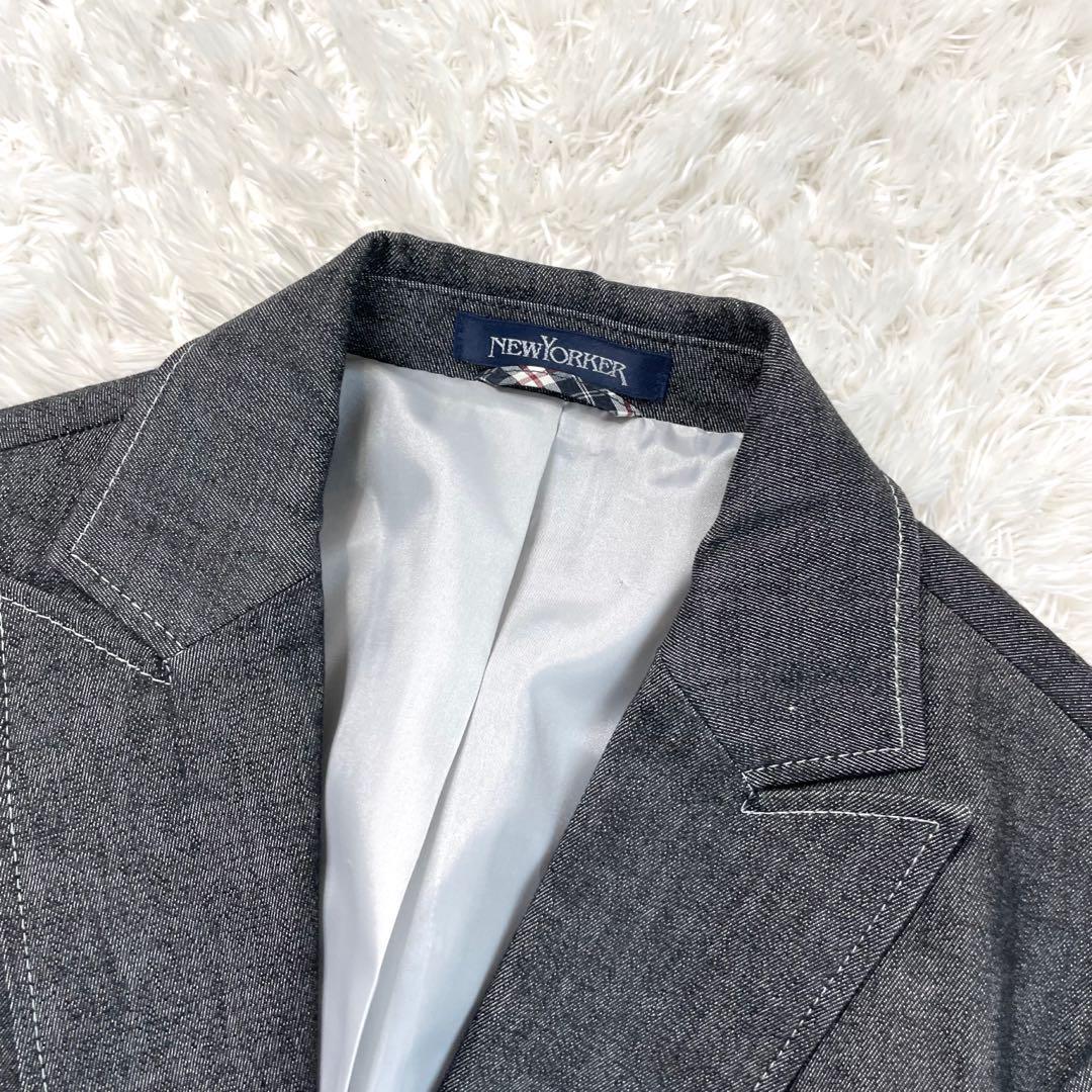 美品✨ ニューヨーカー パンツ スーツ セットアップ ストレッチ