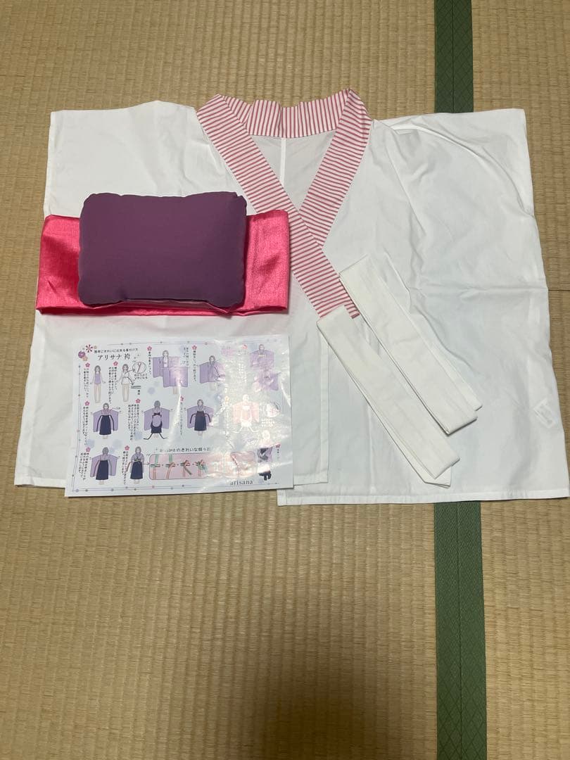 アリサナ 小学生生　花柄着物　卒業式