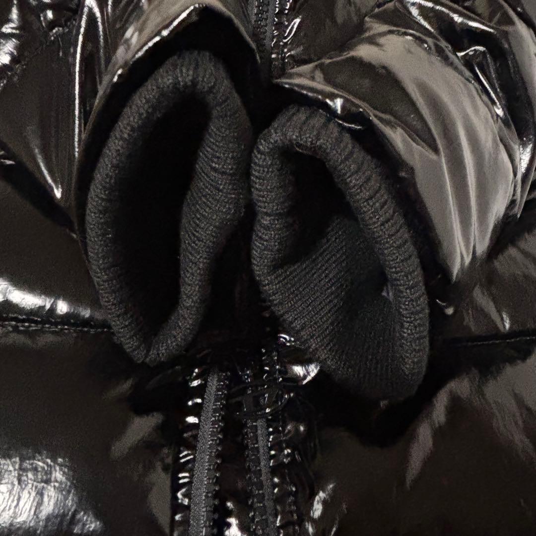 kana様用 新品 DIESEL シャイニー 中綿ジャケット 黒 Y2K