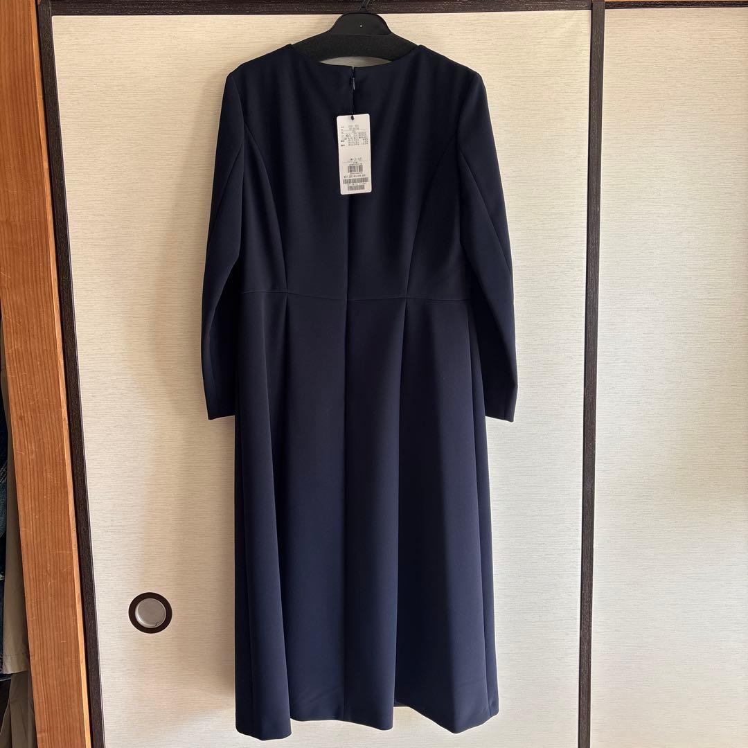 COUP DE CHANCE ネイビー ワンピース 40/L