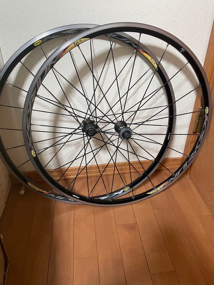 MAVIC Ksyrium Equipe ホイール前後 2005年頃モデル？