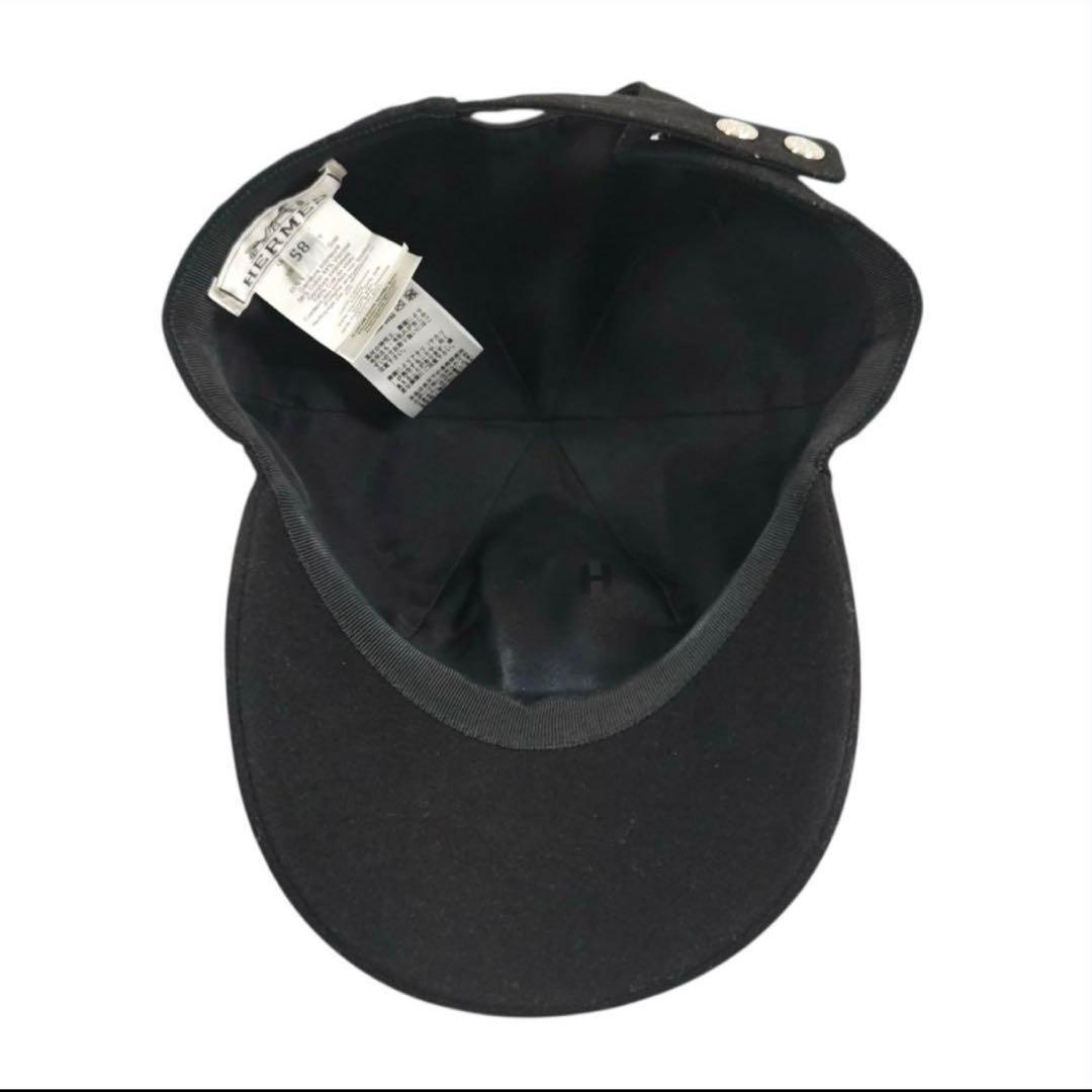 ほぼ未使用✨HERMES セレナ エプロンドール キャップ カシミア100%