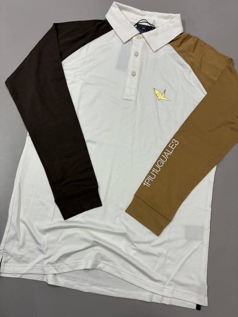 ウノピュウ ポロシャツ 長袖 1piu1uguale3 メンズM