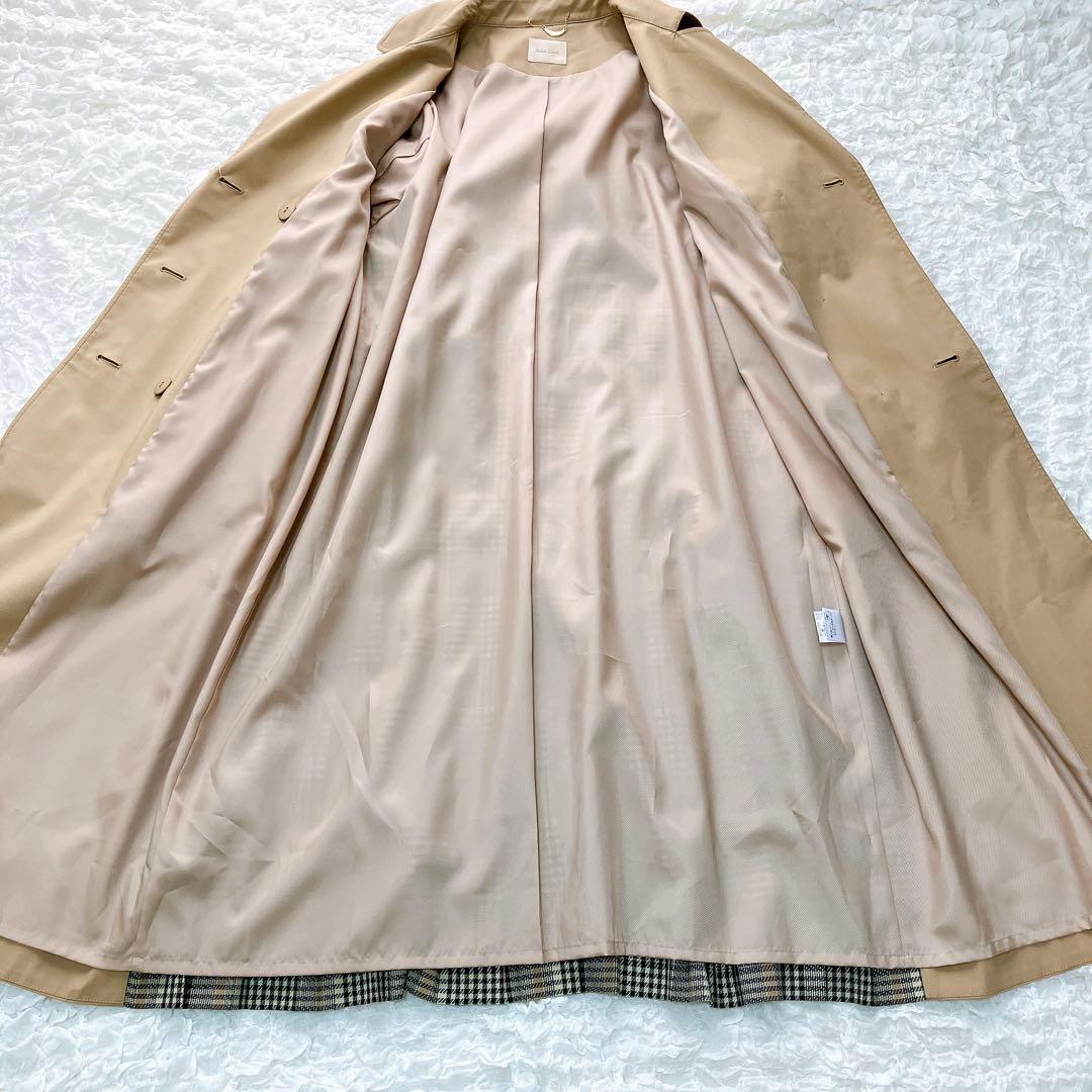 ローズティアラ　新品　バックプリーツ　トレンチコート　大きいサイズ　46