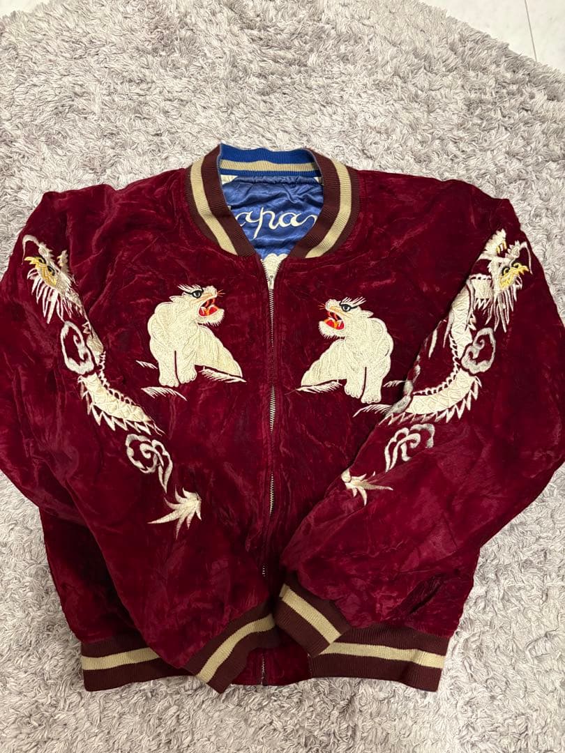 60's〜70's スカジャン　スーベニア　別珍