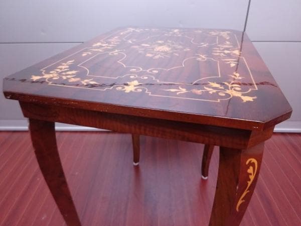 イタリア 象嵌 サイドテーブル コーヒーテーブル