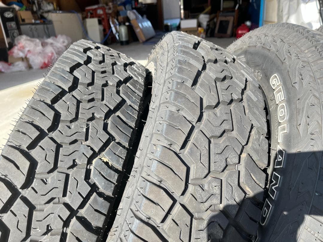 ジムニー　ヨコハマ ジオランダー X-AT 195R16C 5本