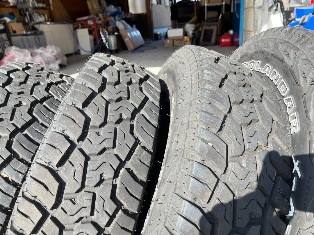 ジムニー　ヨコハマ ジオランダー X-AT 195R16C 5本