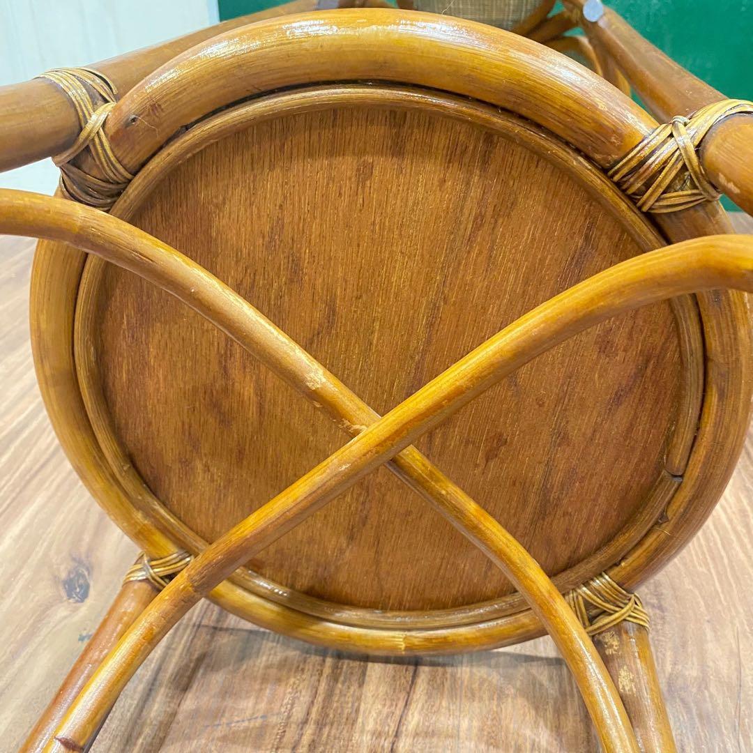 籐 ラタン 間接照明 スタンドライト インテリア 昭和レトロ 古民家