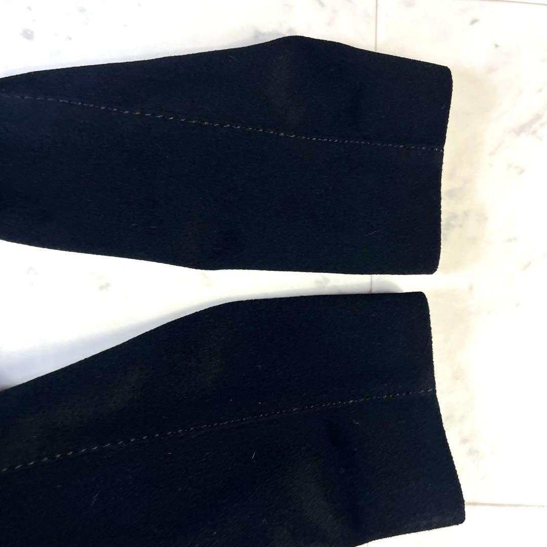 美品♪マックスマーラSPORTMAX イタリア製 ウール ロングコート ブラック