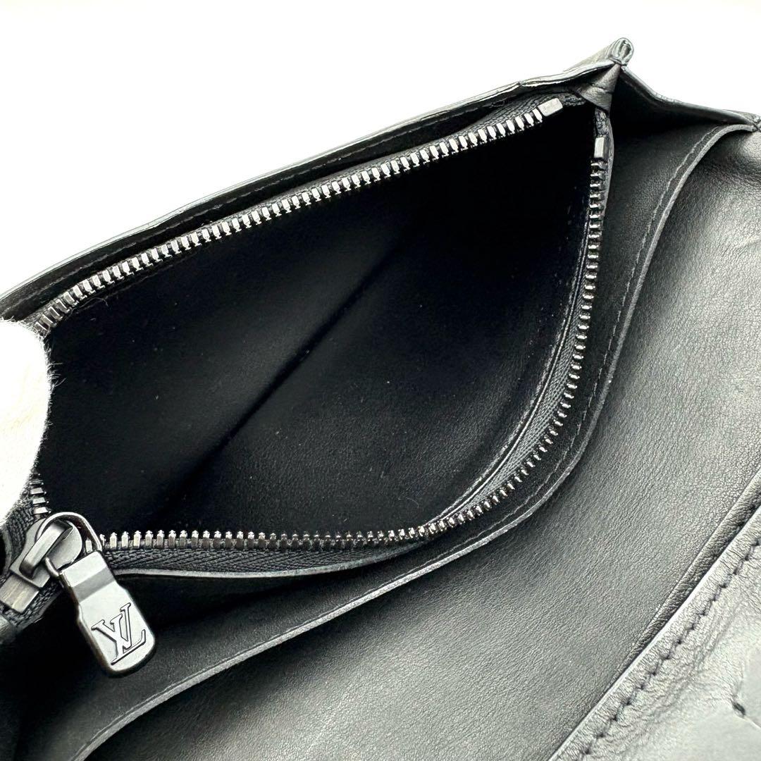 【美品・希少】ルイヴィトン ポルトフォイユ ブラザ ダークアンフィニ 長財布