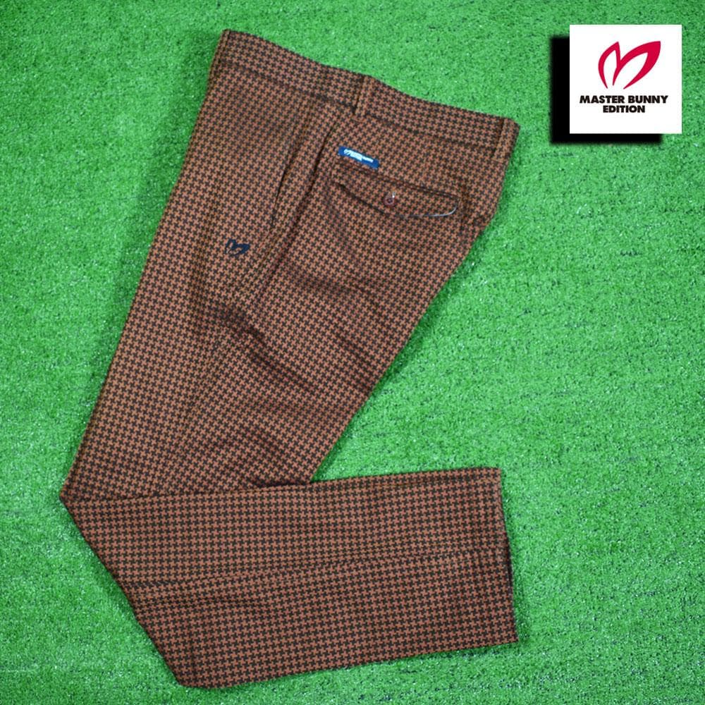 マスターバニーエディション ゴルフパンツ【千鳥格子/6】中古！