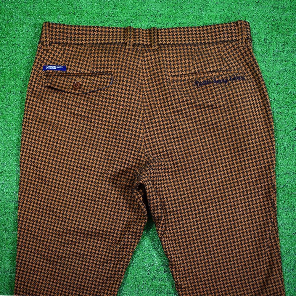 マスターバニーエディション ゴルフパンツ【千鳥格子/6】中古！