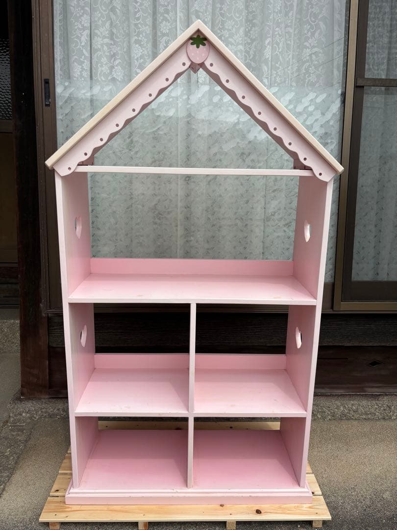 マザーガーデン　野いちご　ハウス型本棚