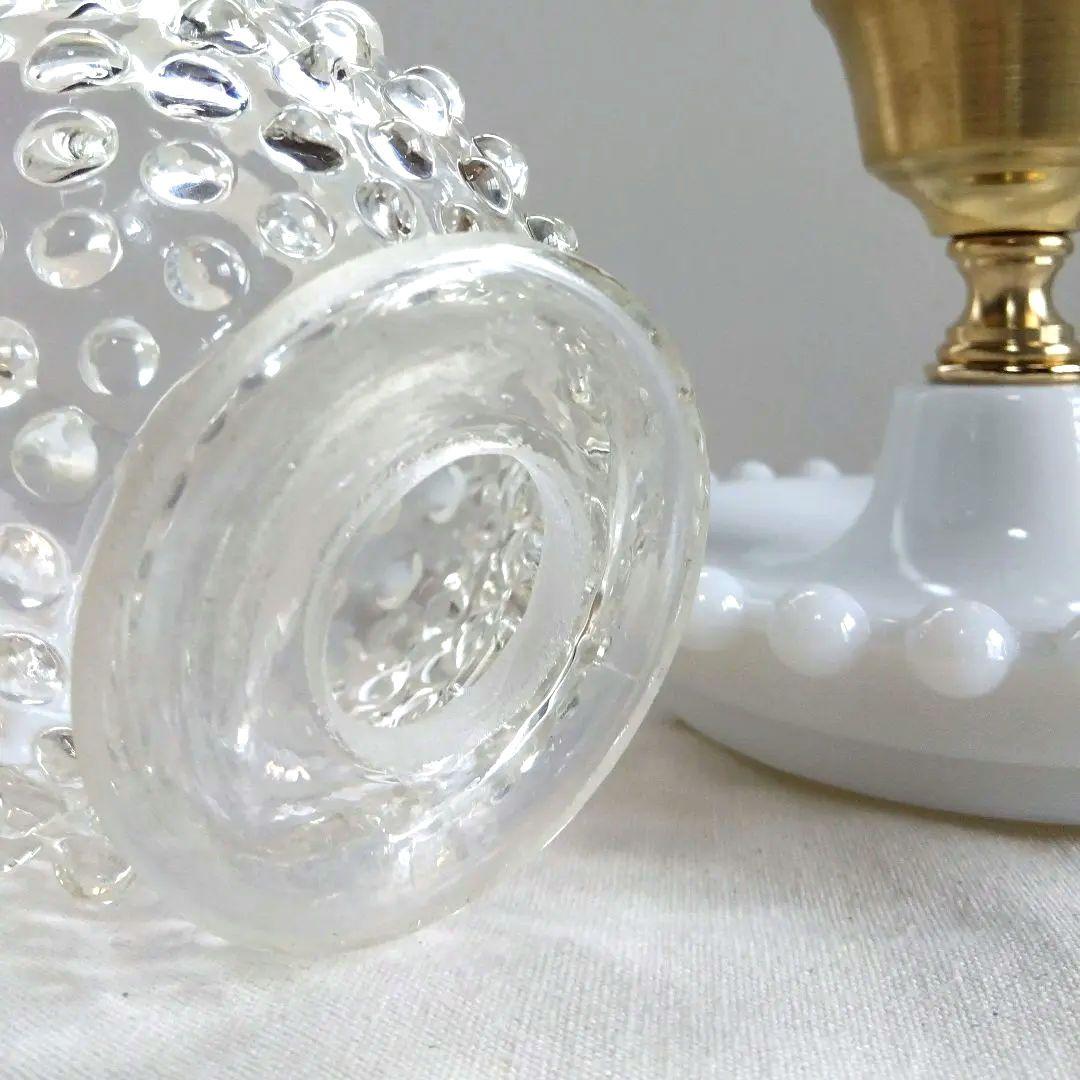 VTG フェントン フレンチ オパールセント ホブネイル ランプ