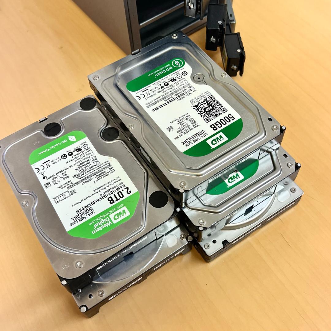 【HDD5台付き】ORICO 9858RU3 5ベイRAID HDDケース