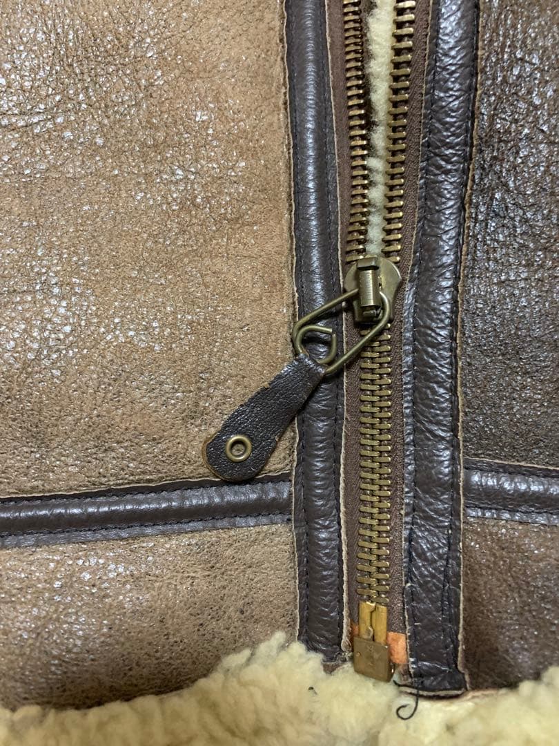 USA製 古着 B-3 ムートンフライトジャケット サイズ36