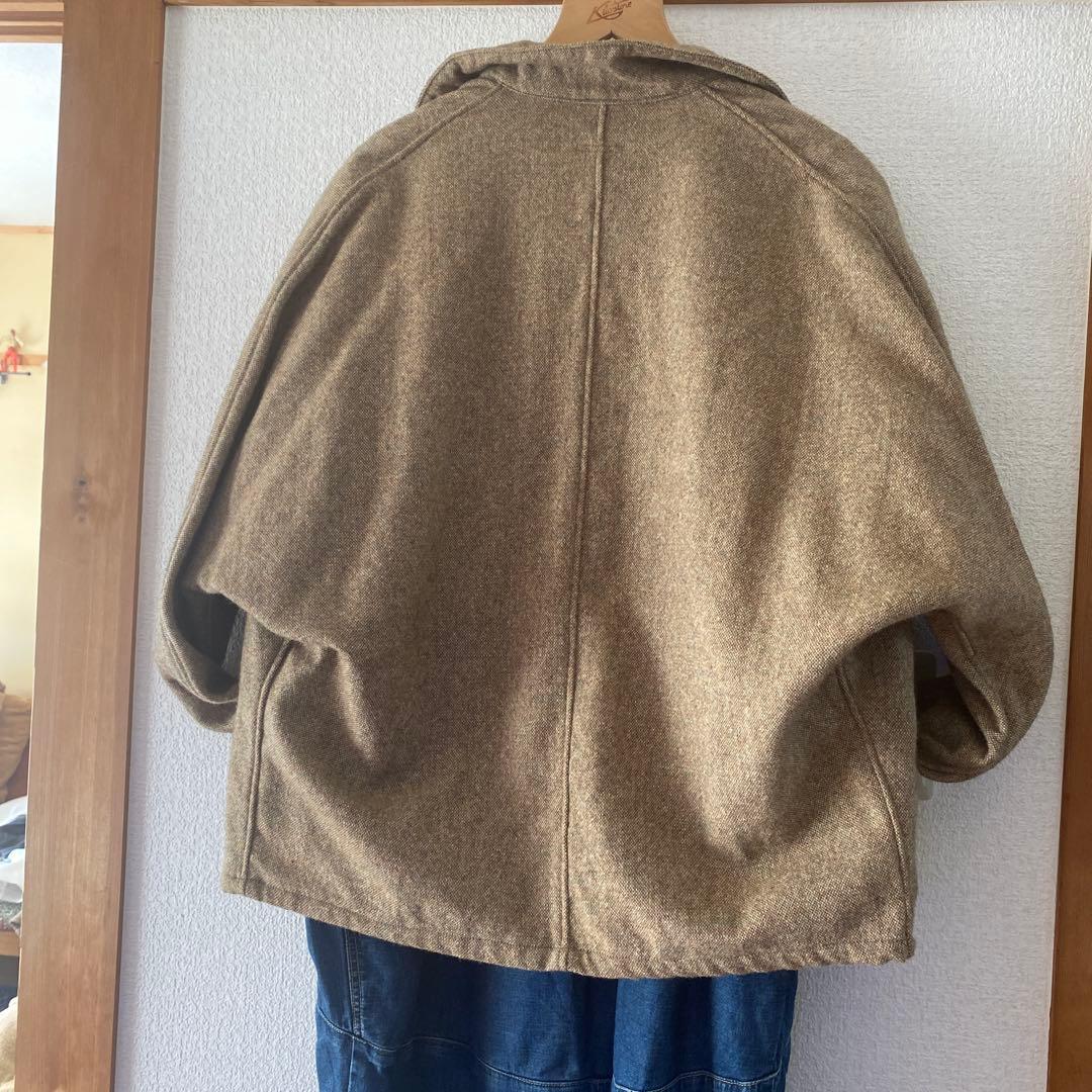 キャピタル　KAPITAL ジャケット　ウール混　ドルマンスリーブ　変形