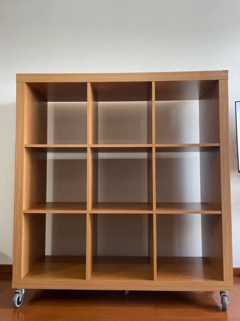m*a様 木製オープンシェルフ ブナ材　キャスター付　期間限定値下げ！