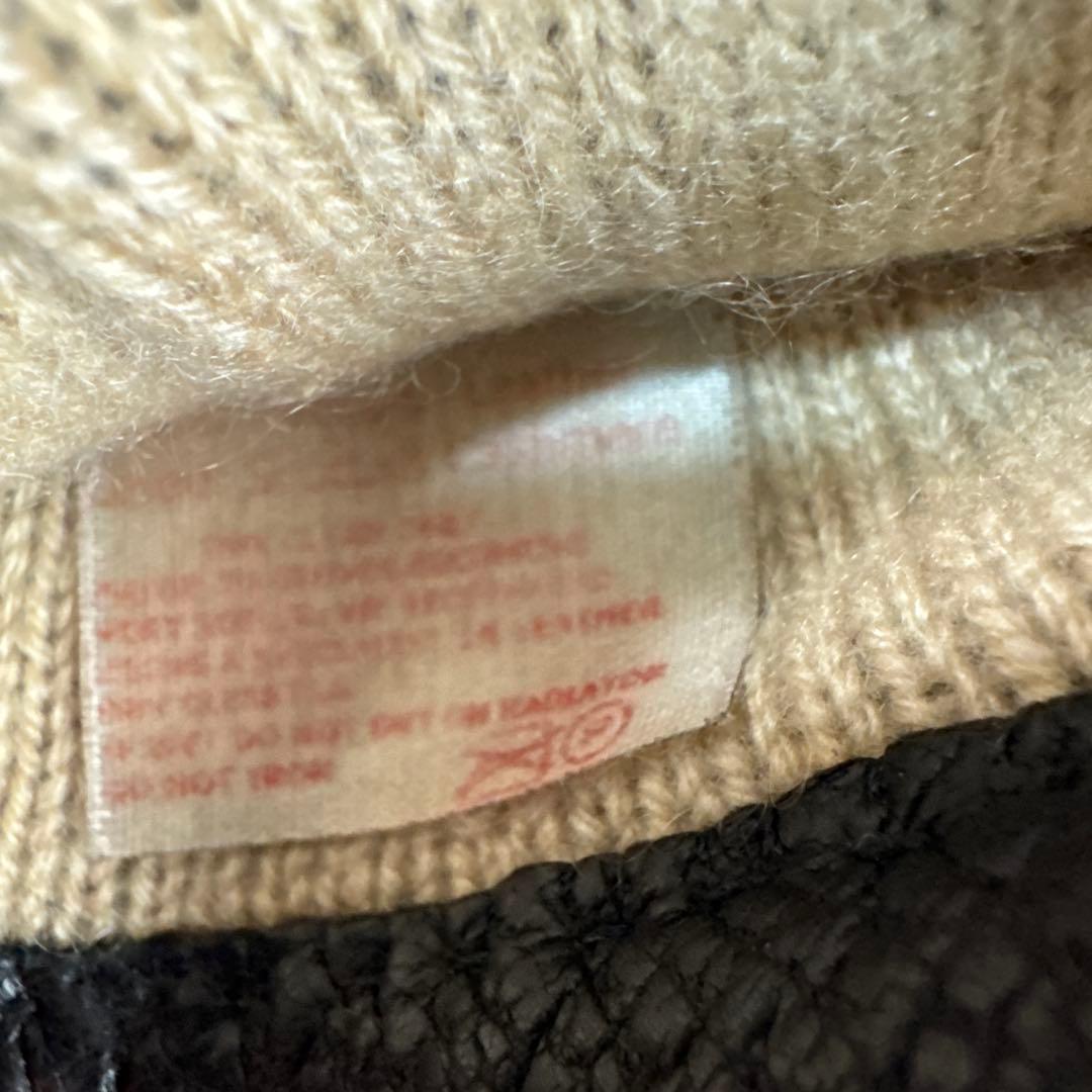 DENTS レザー手袋 ブラック 7 1/2