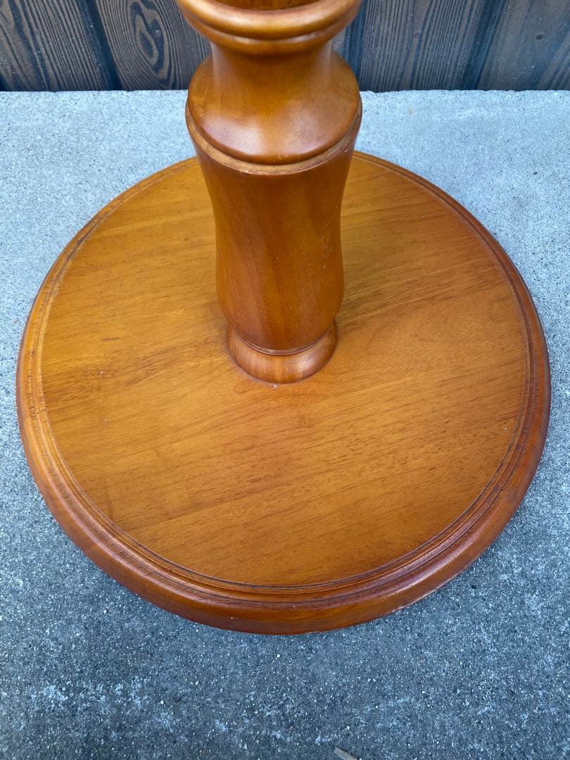 木製コートラック　ポールハンガー