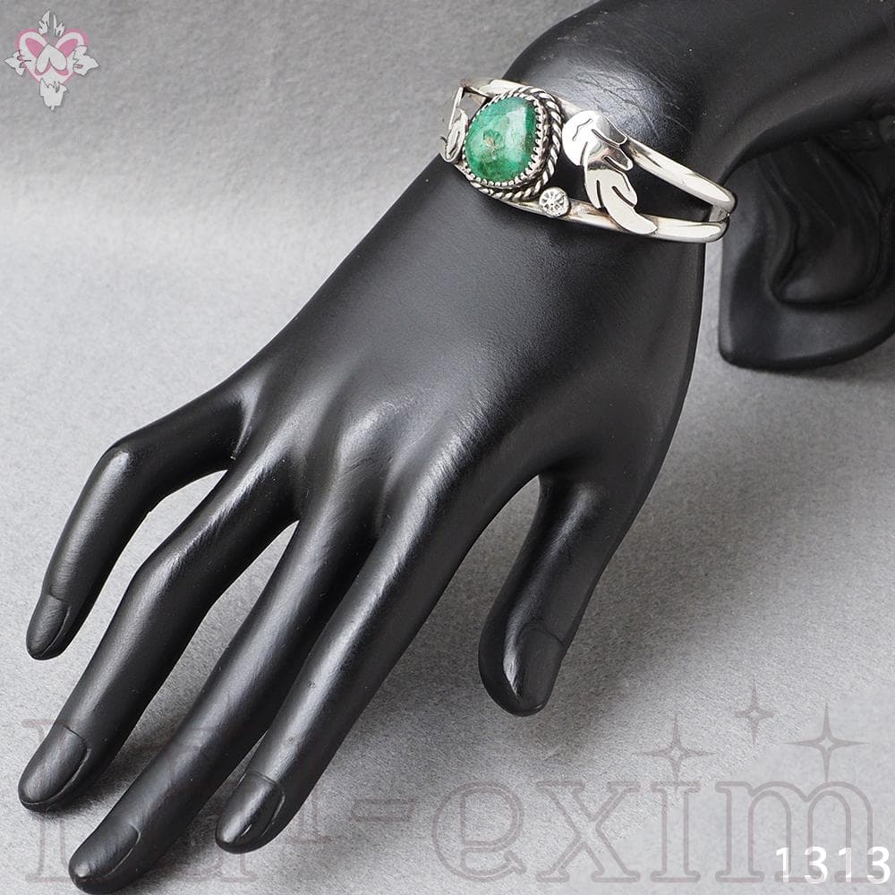 大粒 ナゲット ターコイズ インディアンジュエリー ナバホ族 シルバー バングル