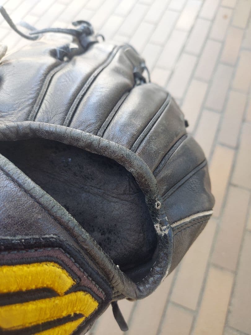 硬式　ミズノプロ　ビッグエム　外野手用　グラブ