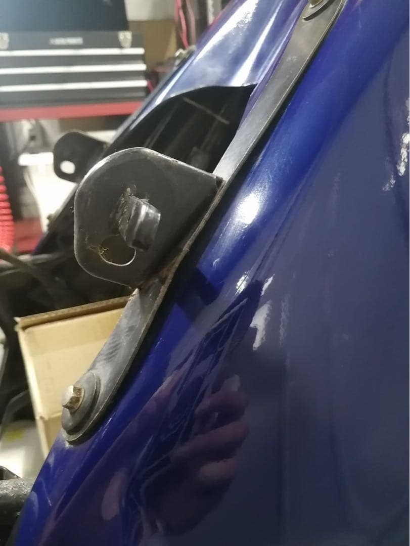 RC04 CB750F インテグラ 純正アッパーカウル