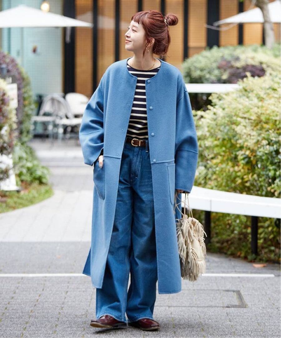 ベイクルーズ　ブレンドリバーシブルコート