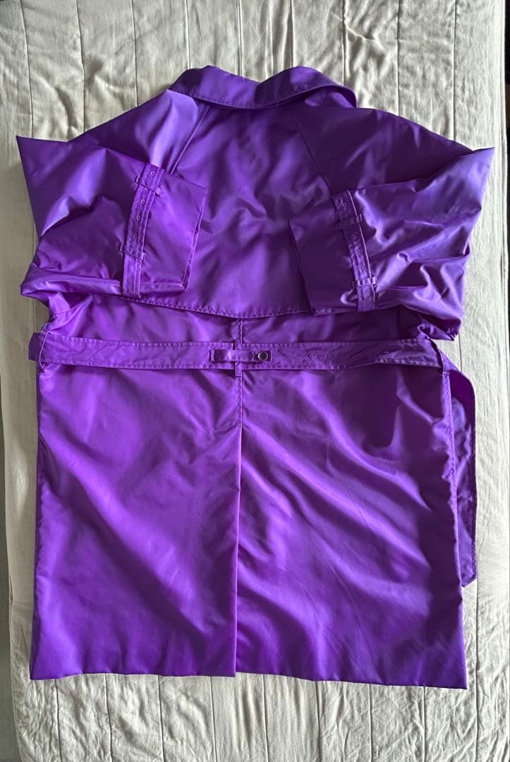 beautiful people ナイロンツイル ステンカラーコート 34美品