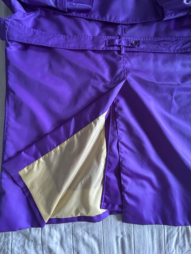 beautiful people ナイロンツイル ステンカラーコート 34美品