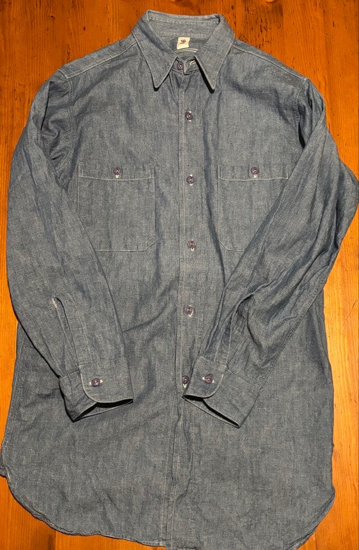 lechoppe LE シャンブレーシャツ