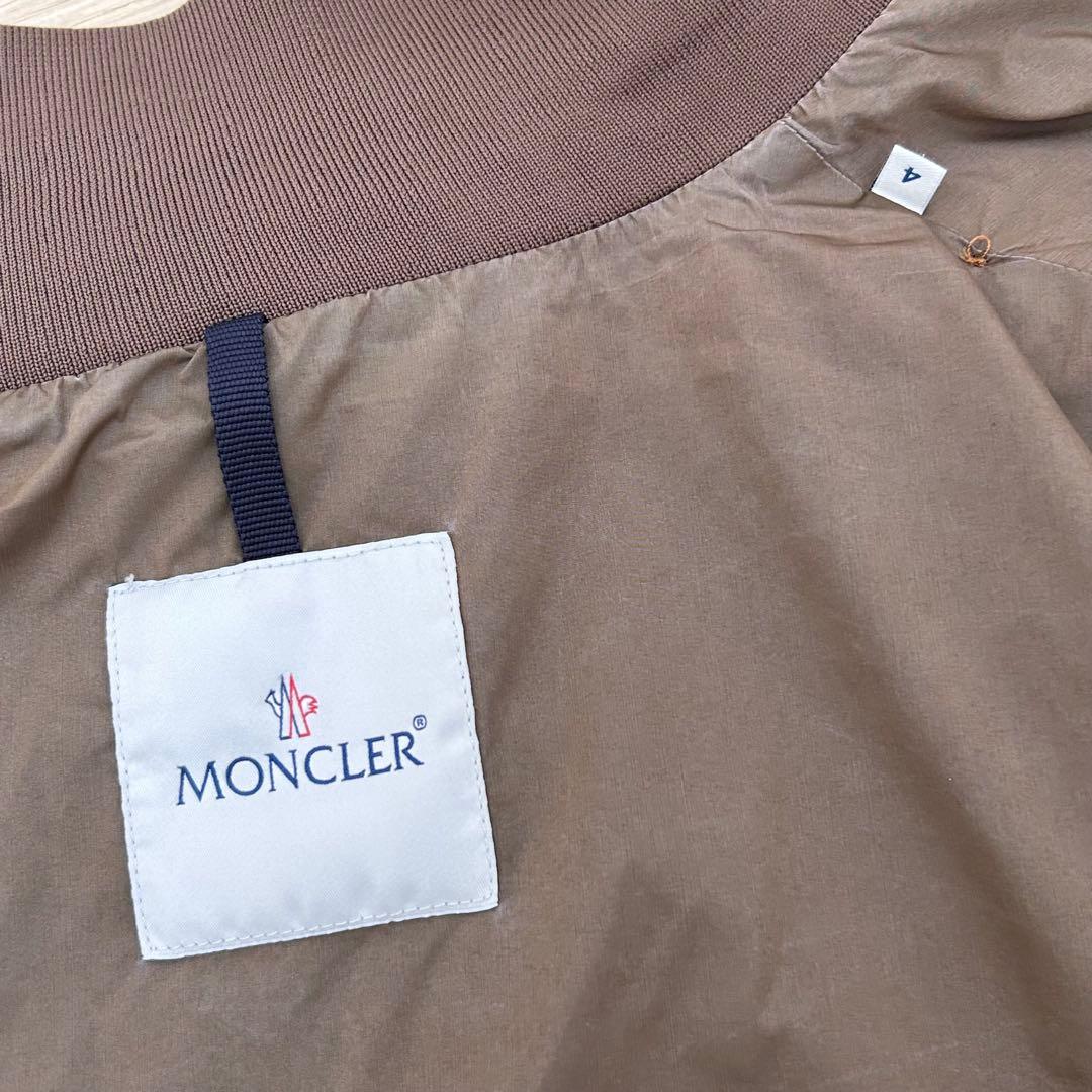 【中古良品】正規店購入品 モンクレール トレンチコート ナイロン 薄手 軽量