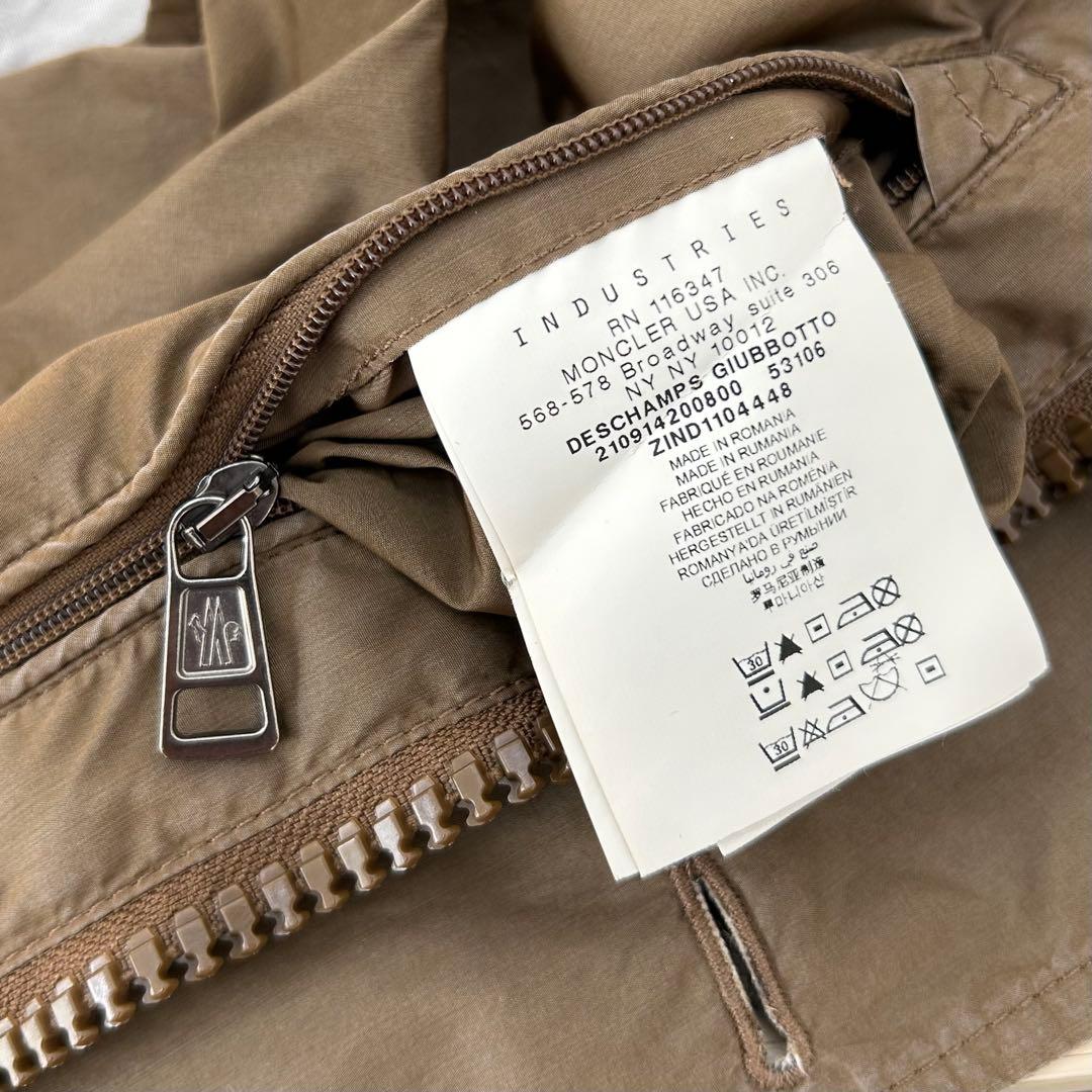 【中古良品】正規店購入品 モンクレール トレンチコート ナイロン 薄手 軽量