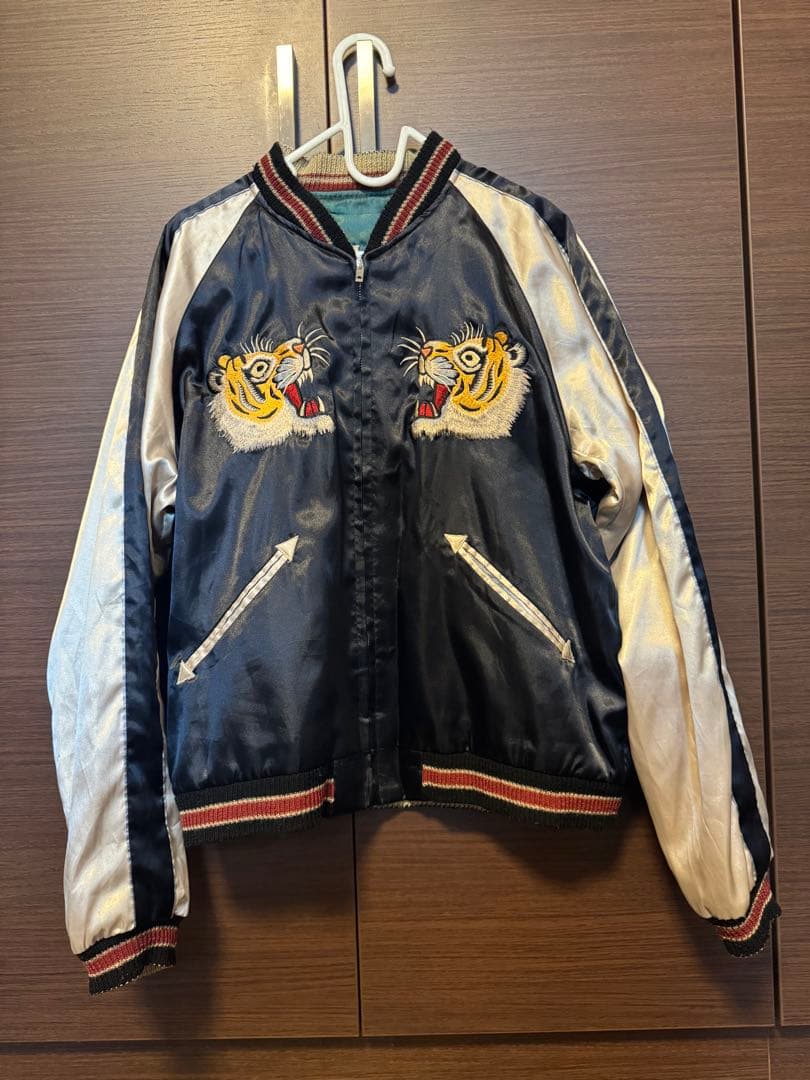 テーラー東洋 虎舞妓×CHIEF スカジャン