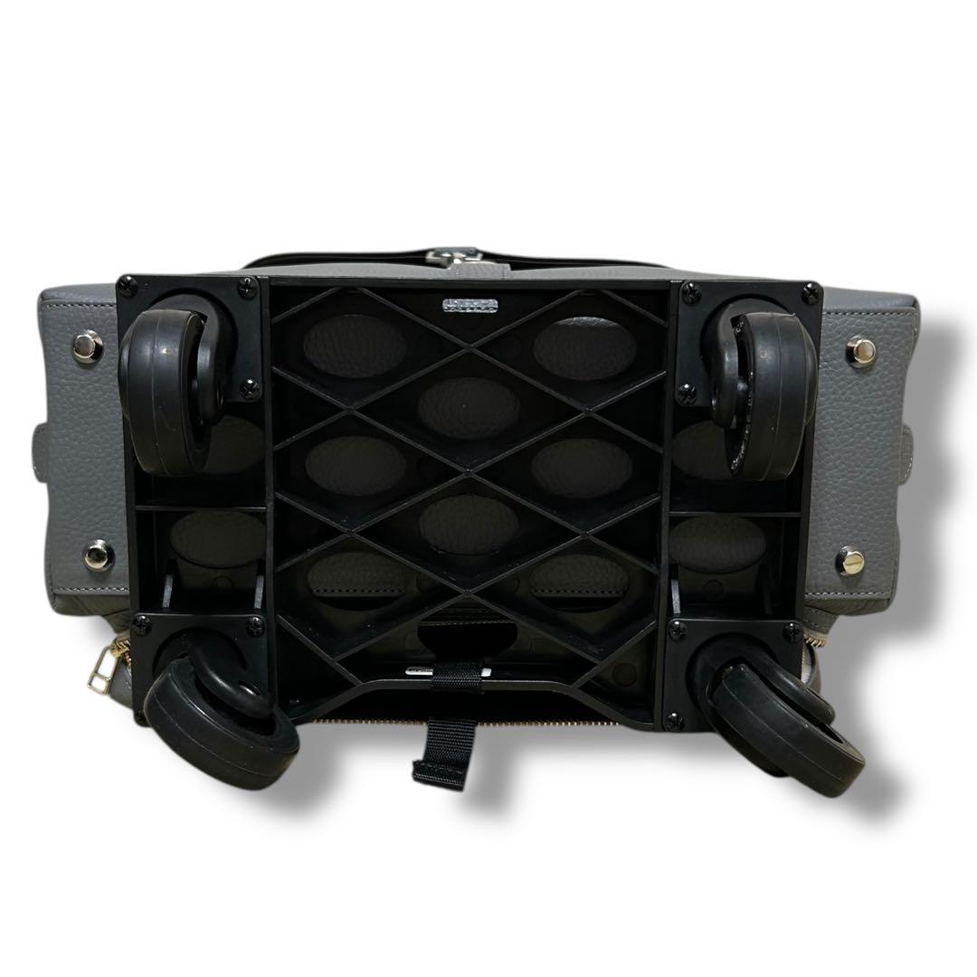 極美品✨ 高級　BON JAPONE スワニー　キャリーバッグ　レザー