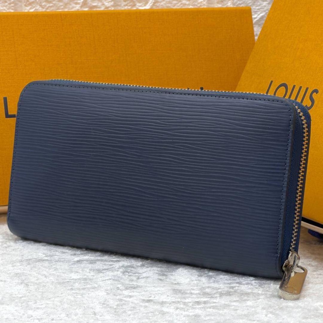 ルイヴィトン エピ ジッピーウォレット アンディゴブルー 財布