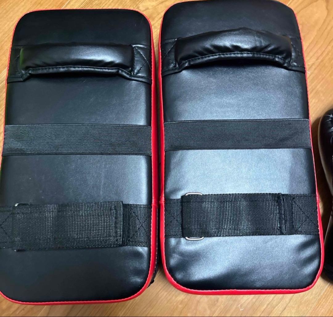 GronG キックミット & adidas ボクシンググローブ セット